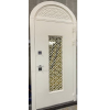 Входная дверь с боковой фрамугой RAL 7016 FORTEZZA Хаски | Встроенная система обогрева