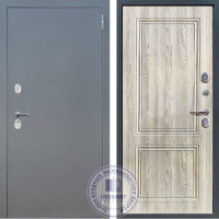 Дверь Квадра Термо Филадельфия Грей