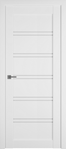 Дверь межкомнатная Е-28 ЭМАЛЕКС БЕЛЫЙ
