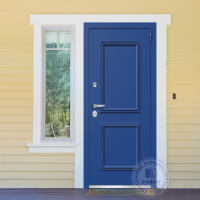 Входная дверь с терморазрывом Багет №2 | Встроенная система обогрева