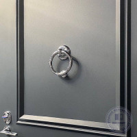 Входная дверь с боковой фрамугой RAL 7024 | Встроенная система обогрева