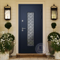 Входная дверь с терморазрывом и стеклопакетом покраска по RAL | Встроенная система обогрева