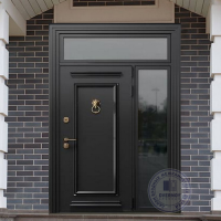 Изготовление входных дверей в загородный дом в Омске