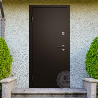 РАСПРОДАЖА !!! Входная дверь с терморазрывом Хаски 4 Бронза | Встроенная система обогрева