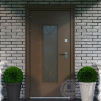 Входная TERMO дверь с порталом | Встроенная система обогрева