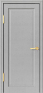 Дверь Криста 1 Серый ПВХ