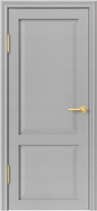 Дверь Неаполь 2 Серый ПВХ