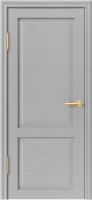 Дверь Неаполь 2 Серый ПВХ