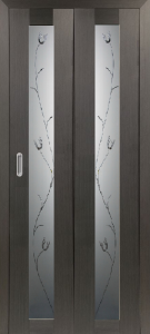 Дверь-книжка Парма 401 Тюльпан Венге