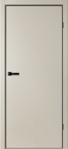 Дверь TR 01 Айриш | Черная алюминиевая кромка